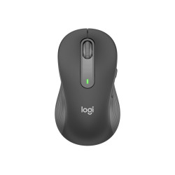 Logitech Signature M650 L Left Wireless Mouse, RF Wireless + Bluetooth, 2000 DPI, Graphite | Logitech