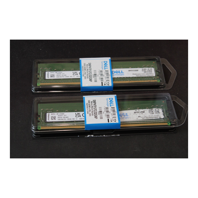 SALE OUT. Dell Memory Upgrade - 32GB -2RX8 DDR4 RDIMM 3200MHz 16Gb BASE- SNS only | Dell | Memory Upgrade | 2RX8 | 32 GB | DDR4 