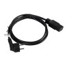 Lanberg CEE 7/7- IEC 320 C19 power cord 1.8m 16A VDE, black | Lanberg