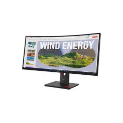 Lenovo | ThinkVision | T34WD-40 | 34 " | VA | 21:9 | 120 Hz | 4 ms | 3440 x 1440 pixels | 300 cd/m | HDMI ports quantity 1 | Ecl