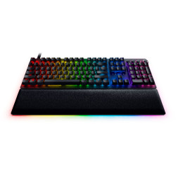Razer | Huntsman V2 Optical Gaming Keyboard | Gaming keyboard | Wired | RGB LED light | US | Black | Numeric keypad | Clicky Pur