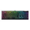 Razer | Mechanical Gaming Keyboard | BlackWidow V4 X | Mechanical Gaming Keyboard | Wired | US | Black | Yellow Mechanical Switc