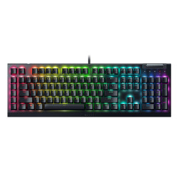 Razer | Mechanical Gaming Keyboard | BlackWidow V4 X | Mechanical Gaming Keyboard | Wired | US | Black | Yellow Mechanical Switc