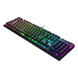 Razer | Mechanical Gaming Keyboard | BlackWidow V4 X | Mechanical Gaming Keyboard | Wired | US | Black | Yellow Mechanical Switc
