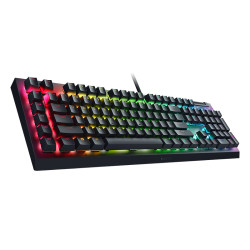 Razer | Mechanical Gaming Keyboard | BlackWidow V4 X | Mechanical Gaming Keyboard | Wired | US | Black | Yellow Mechanical Switc