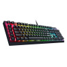 Razer | Mechanical Gaming Keyboard | BlackWidow V4 X | Mechanical Gaming Keyboard | Wired | US | Black | Yellow Mechanical Switc
