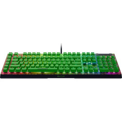 Razer BlackWidow V4 X | Gaming keyboard | Wired | US | Minecraft Edition | Razer Green Mechanical Switches (Clicky)