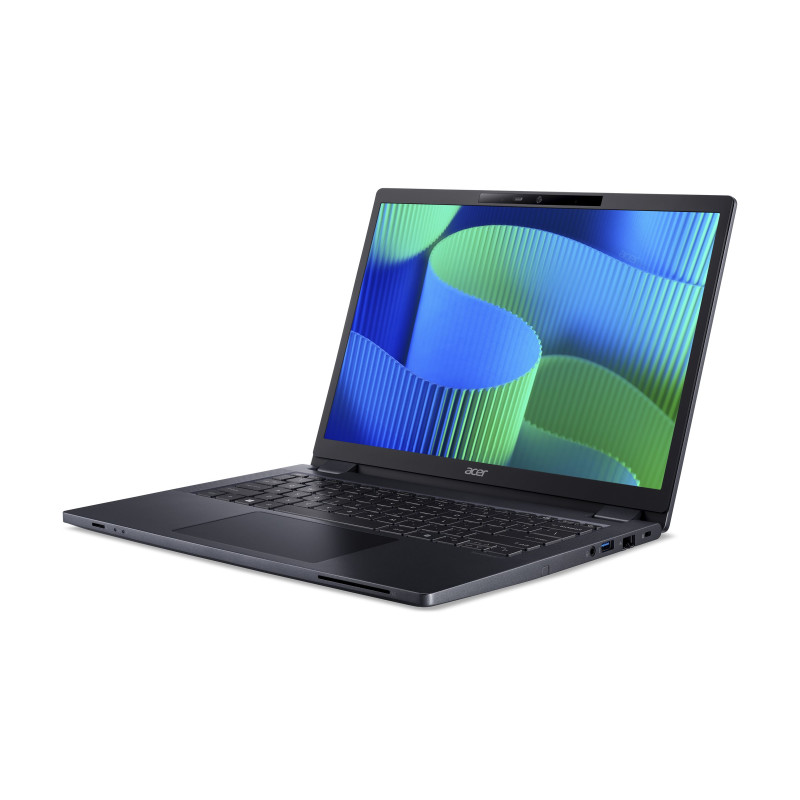 Acer TravelMate TMP414-53-G2-TCO-585Q 16 WUXGA IPS i5-120U/16GB/SSD 256GB/Intel Iris Xe/Win11Pro/Eng kbd/FP/LTE/Blue/3Y Warranty