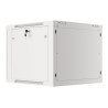 Lanberg | Rack cabinet 19" wall-mount 9U/600x600 (flat pack) for self-assembly with metal door | WF01-6609-00S | Grey