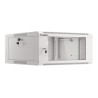 Lanberg | Rack cabinet 19" wall-mounted 4U 600 fast assembly (flat pack) | WFFA-5604-10S | Grey