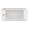 Lanberg | Rack cabinet 19" wall-mounted 4U 600 fast assembly (flat pack) | WFFA-5604-10S | Grey