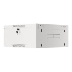Lanberg | Rack cabinet 19" wall-mounted 4U 600 fast assembly (flat pack) | WFFA-5604-10S | Grey