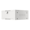 Lanberg | Rack cabinet 19" wall-mounted 4U 600 fast assembly (flat pack) | WFFA-5604-10S | Grey