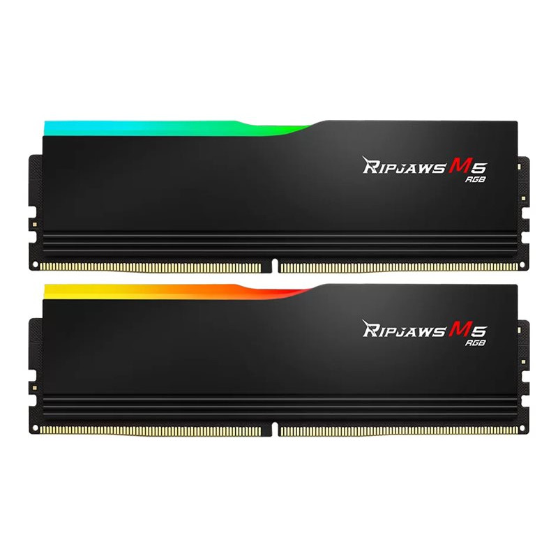 G.Skill Ripjaws M5 RGB | 96 GB | DDR5 | 6400 MHz | PC/server | Registered No | ECC No