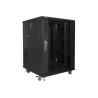 Lanberg | Rack cabinet 19" free-standing 15U/600x600 (flat pack) | FF01-6615-12B | Black