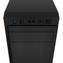 Genesis PC Case | Natec Aracanta | Black | Midi Tower | Power supply included No