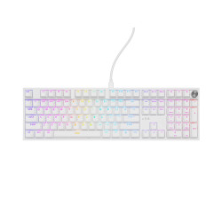 Genesis Thor 404 | Mechanical Gaming Keyboard | Wired | US | White | USB | Gateron Yellow Pro