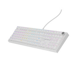 Genesis Thor 404 | Mechanical Gaming Keyboard | Wired | US | White | USB | Gateron Yellow Pro