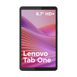 Lenovo Tab One 8.7 HD Touch MediaTek Helio G85/4GB/64GB/Arm Mali-G52/Android 14/Grey/LTE/2Y Warranty | Lenovo Tab (without power