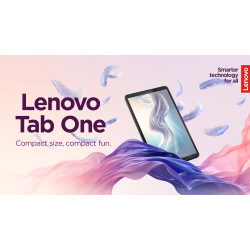 Lenovo Tab One 8.7 HD Touch MediaTek Helio G85/4GB/64GB/Arm Mali-G52/Android 14/Grey/LTE/2Y Warranty | Lenovo Tab (without power