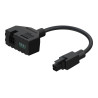 Teltonika 4-PIN Power Adapter with I/O Access | Teltonika