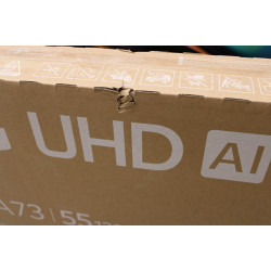 SALE OUT. LG 55UA73003LA 55" (140 cm) LED LCD TV | LG 55UA73003LA | 55 | Smart TV | webOS 25 | UHD | DAMAGED PACKAGING