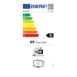 Sharp | 50GL4260E | 50" (126cm) | Smart TV | Google TV | Ultra HD