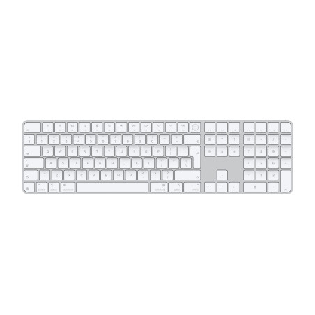 Apple Magic Keyboard with Touch ID and Numeric Keypad | Keyboard | Wireless | English | White