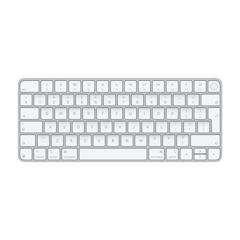 Apple Magic Keyboard with Touch ID for Mac models | MXCK3Z/A | Compact Keyboard | Wireless | EN | Bluetooth | White