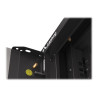 Lanberg | Rack cabinet 19" wall-mounted 4U 600 fast assembly (flat pack) | WFFA-5604-10B | Black