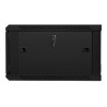 Lanberg | Rack cabinet 19" wall-mount 6U/600x600 (flat pack) | WF01-6606-10B | Black