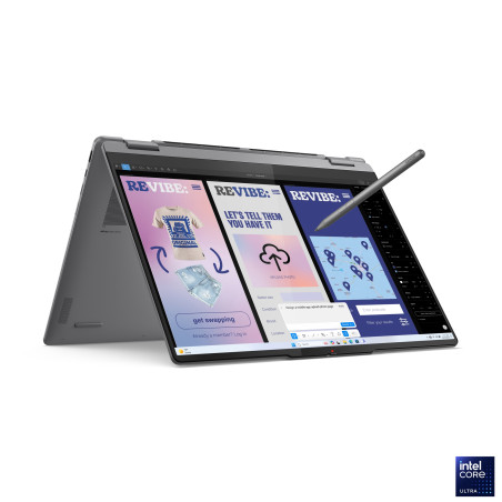 Lenovo Yoga 7 2-in-1 16ILL10 | Luna Grey | 16 " | OLED | Touchscreen | 2.8K WQXGA+ | 2880 x 1800 pixels | Intel Core Ultra 7 | 2