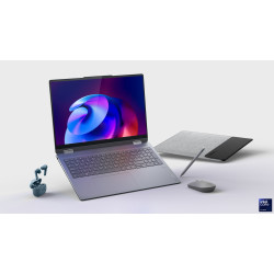 Lenovo Yoga 7 2-in-1 16ILL10 | Luna Grey | 16 " | OLED | Touchscreen | 2.8K WQXGA+ | 2880 x 1800 pixels | Intel Core Ultra 7 | 2