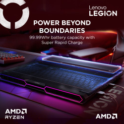 Lenovo Legion Pro 7 16AFR10H | Eclipse Black | 16 " | OLED | WQXGA | 2560 x 1600 pixels | Glossy | AMD Ryzen 9 | 9955HX3D | 32 G