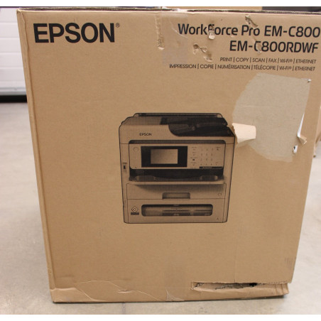 SALE OUT. Epson WorkForce Pro EM-C800RDWF | Epson WorkForce Pro EM-C800RDWF | Inkjet | Colour | 4-in-1 | A4 | Wi-Fi | DAMAGED PA