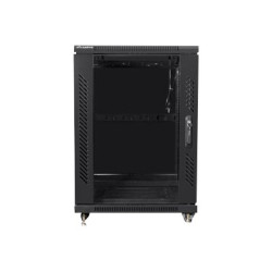 Lanberg | Rack cabinet 19" free-standing 15U/600x800 (flat pack) | FF01-6815-12B | Black