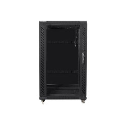 Lanberg | Rack cabinet 19" free-standing 22U/600x600 (flat pack) | FF01-6622-12B | Black
