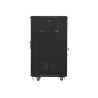 Lanberg | Rack cabinet 19" free-standing 22U/600x600 (flat pack) | FF01-6622-12B | Black