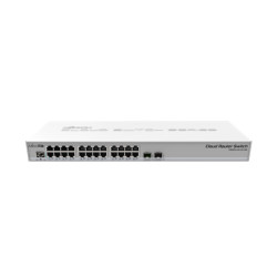 MikroTik | Cloud Router Switch CRS326-24G-2S+RM | Managed L3 | Rackmountable | Gigabit Ethernet (copper) ports quantity 24 | SFP