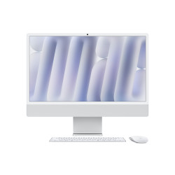 Apple iMac 24 4.5K Retina, Apple M4 8C CPU, 8C GPU/16GB/256GB SSD/Silver/INT | Apple