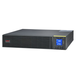 Schneider Electric Easy UPS, Rackmount 2U, Intelligent Card Slot, LCD, W/Rail Kit | SRV1KRIRK-E | 1000 VA | 900 W
