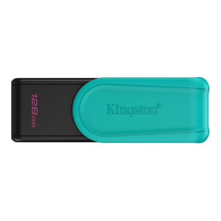 Kingston USB Flash Drive | DataTraveler Exodia S | 128 GB | USB 3.2 Gen 1 | Black/Turquoise