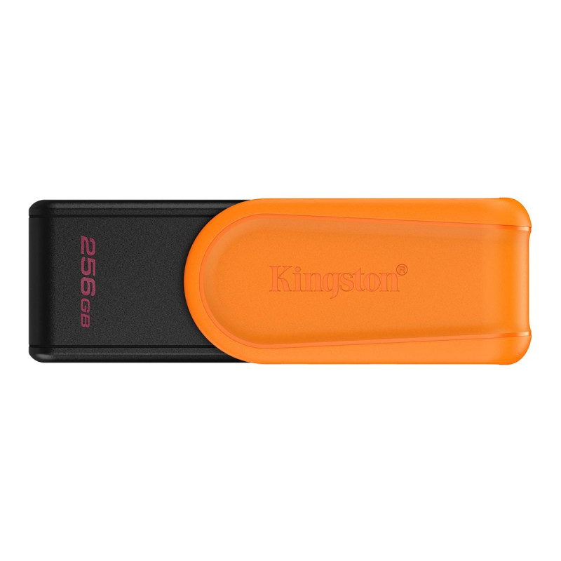 Kingston USB Flash Drive | DataTraveler Exodia S | 256 GB | USB 3.2 Gen 1 | Black/Orange