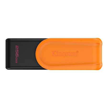 Kingston USB Flash Drive | DataTraveler Exodia S | 256 GB | USB 3.2 Gen 1 | Black/Orange