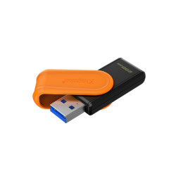 Kingston USB Flash Drive | DataTraveler Exodia S | 256 GB | USB 3.2 Gen 1 | Black/Orange