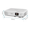 Epson EB-W53 | WXGA (1280x800) | 4000 ANSI lumens | White