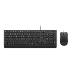Lenovo Essential Wired Combo Keyboard and Mouse | Keyboard and Mouse Set | Wired | Mouse included | Lithuanian | Black