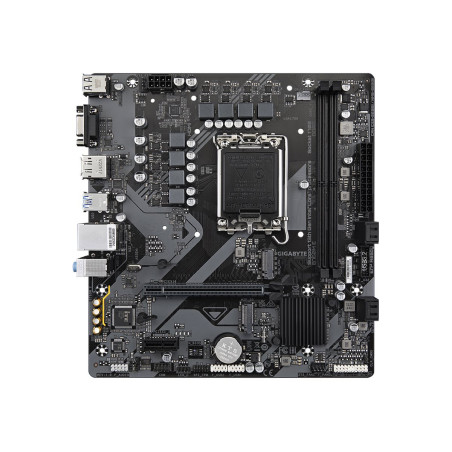 Gigabyte B760M E | Processor family Intel | Processor socket LGA1700 | DDR5 | Supported hard disk drive interfaces M.2, SATA | N