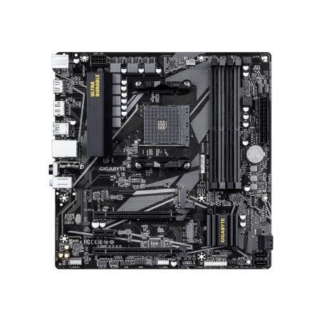Gigabyte B550M DS3H AC R2 | Processor family AMD | Processor socket AM4 | DDR4 DIMM | Supported hard disk drive interfaces SATA,