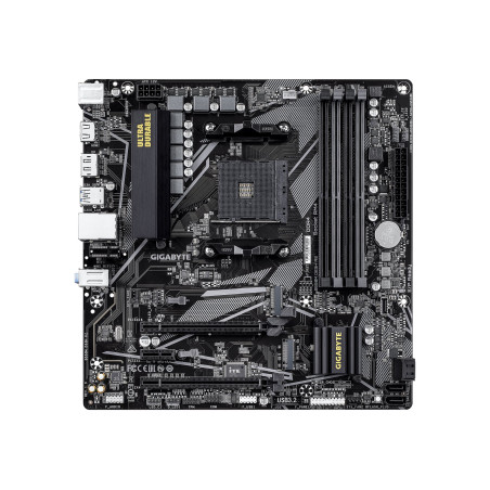 Gigabyte B550M DS3H R2 | Processor family AMD | Processor socket AM4 | DDR4 DIMM | Supported hard disk drive interfaces SATA, M.